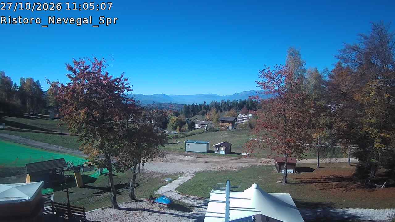 Nevegal Campo Scuola Current Image: Nevegal Campo Scuola webcam at Dolomiti Bellunesi National Park, Italy. Use this view for current scenery and local conditions. Direct...
