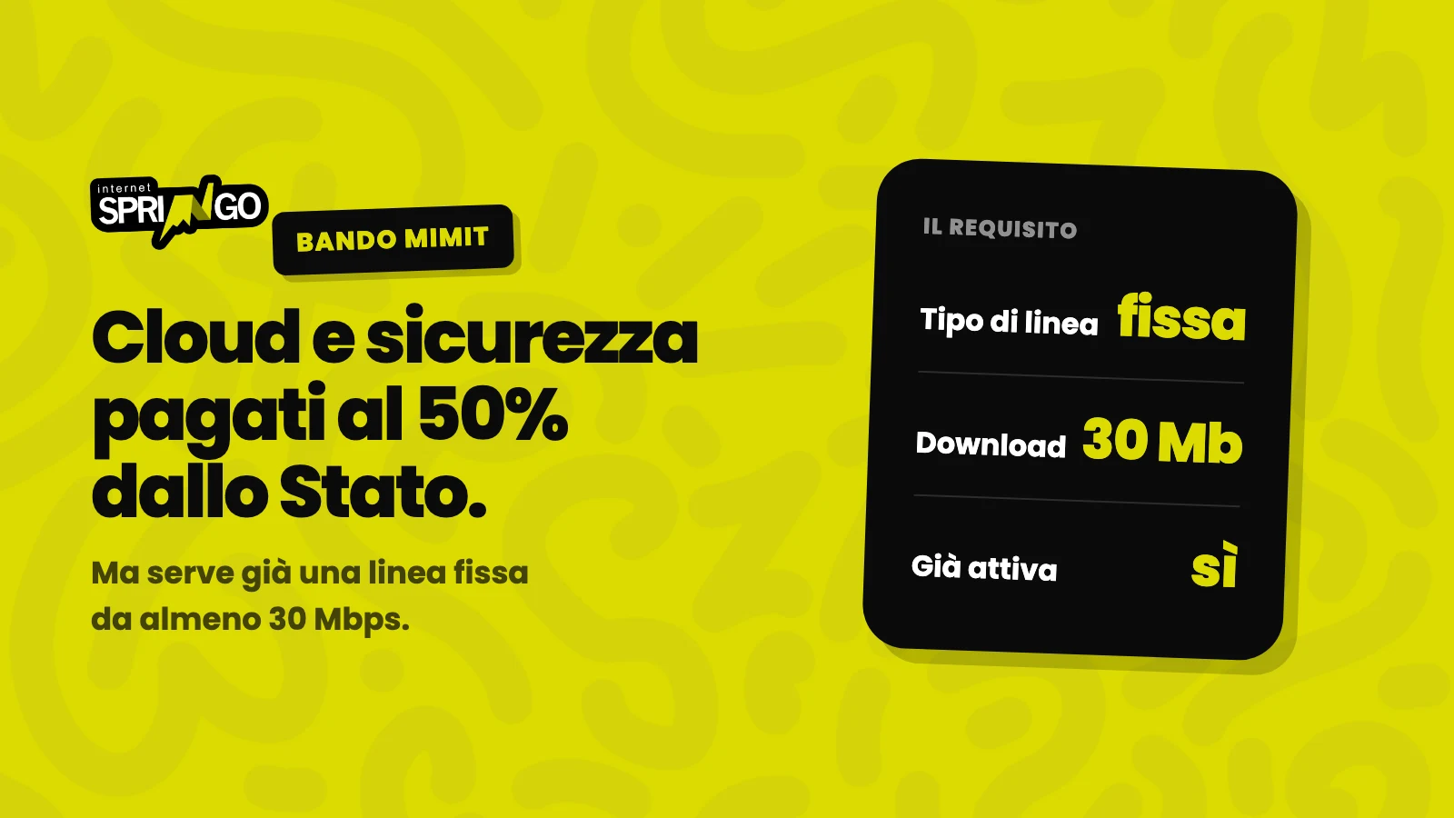Voucher cloud e cybersecurity MIMIT: per fare domanda serve una linea fissa da almeno 30 Mbps gia attiva